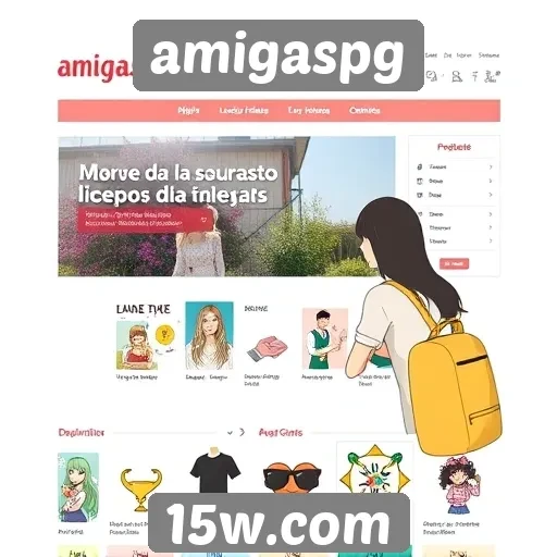 novas funcionalidades do site amigaspg melhoram a experiência