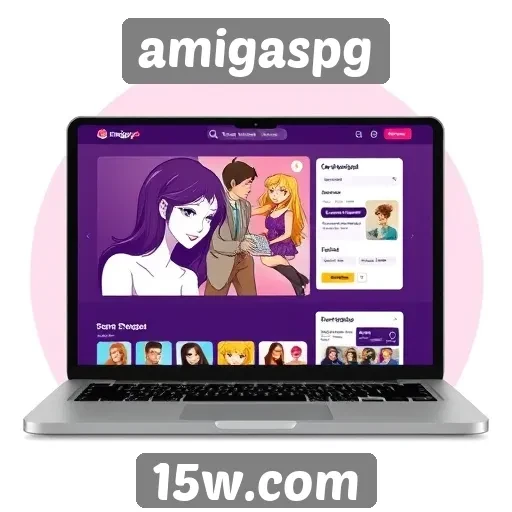 Funcionalidades inovadoras do site amigaspg